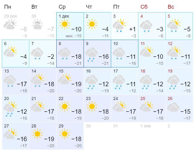 Фото Синоптики сделали прогноз погоды на декабрь в Новосибирске 2